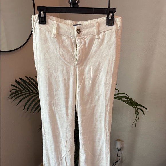NYDJ Pants - NYDJ Off-White Straight Leg Jeans